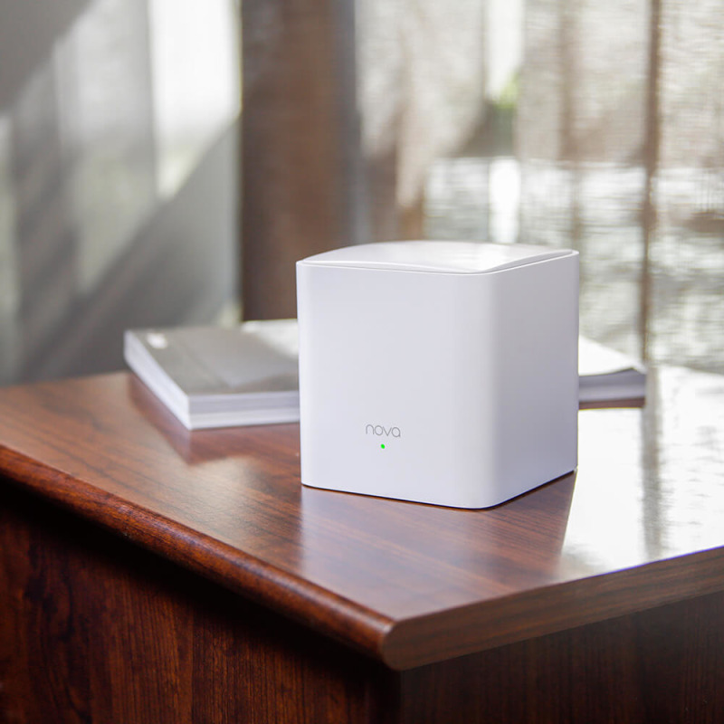 Tenda NOVA MW5G(2-PACK) sistema wi-fi de malla Doble banda (2,4 GHz / 5 GHz) Wi-Fi 5 (802.11ac) Blanco Interno image 4